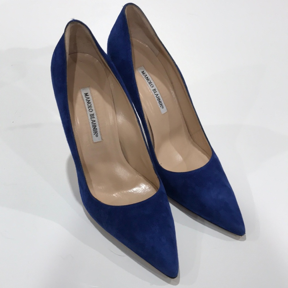 Manolo Blahnik “BB” Pointy Toe Pump